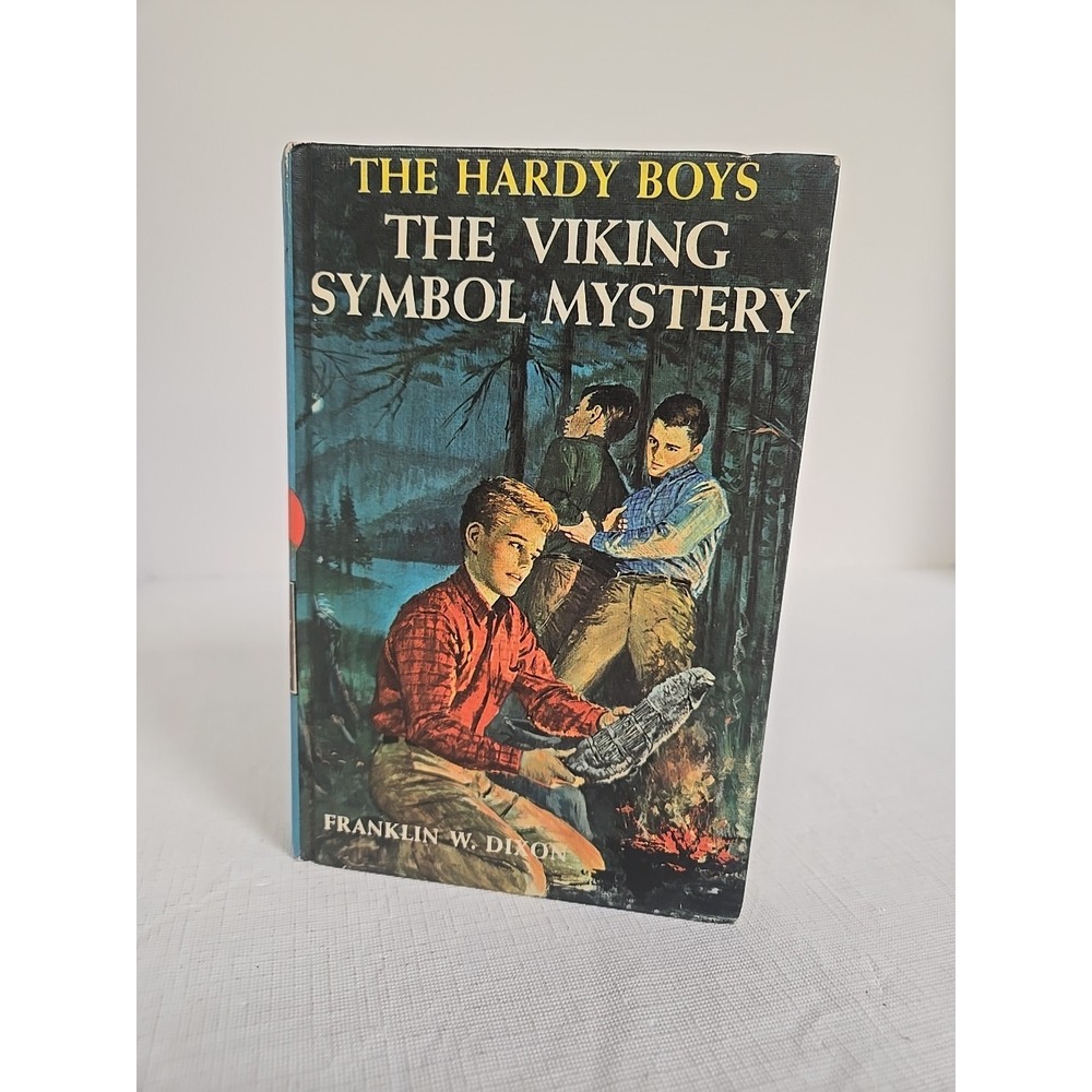 Vintage Hardy Boys Book" The Viking Mystery" 1963 #42
